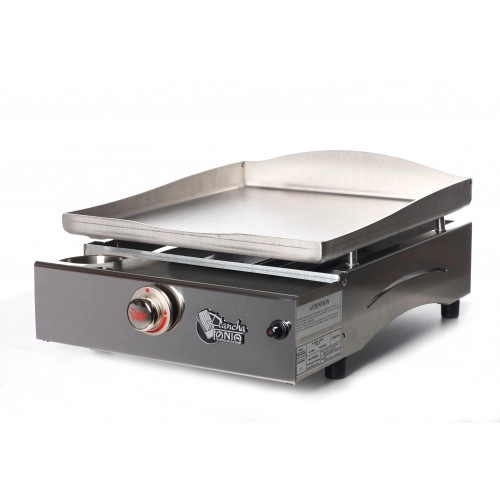 Plancha à Gaz LAGOA 1 Feu - Plaque Et Caisson INOX - LG2_1F