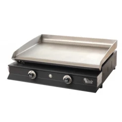 Plancha à Gaz IBISSA 2 Feu - Plaque INOX Et Caisson INOX - IB1_2F