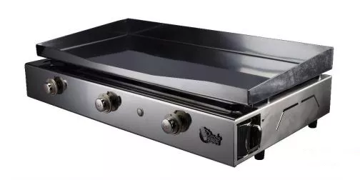 Plancha Gaz 3 Feux Sevilia Tout Inox TSMP - SE2_3F